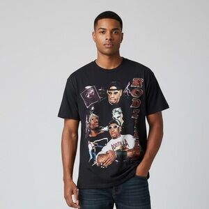 Rodman Apparel Dennis Rodman Black Shirt-Men’s Large